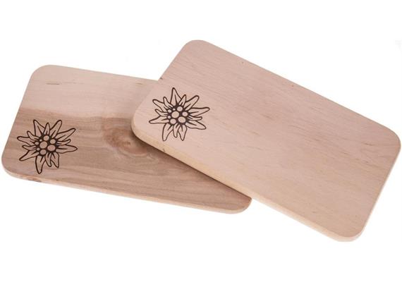 Schneidebrett FSC Erle 22x12 cm - Edelweiss