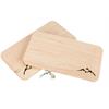 Schneidebrett FSC Erle 22x12x1.2 cm - Berge
