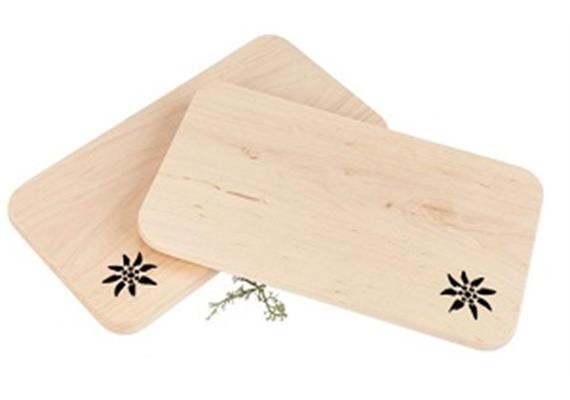 Schneidebrett FSC Erle 22x12x1.2 cm - Edelweiss