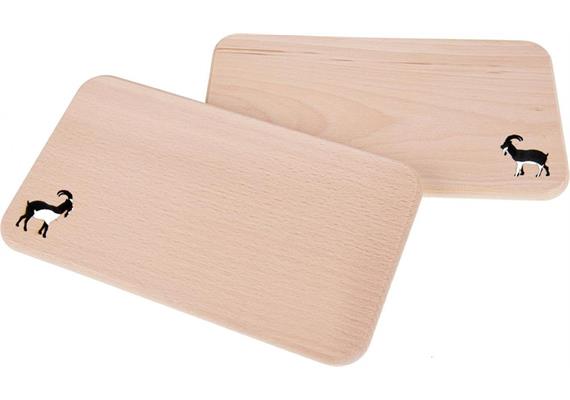 Schneidebrett FSC Erle 22x12x1.2 cm - Steinbock