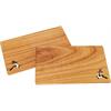 Schneidebrett FSC Kirsche 26x15x1 cm geölt - springender Hirsch