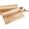 Schneidebrett mit Griff FSC Esche 40x20x2 cm roh
