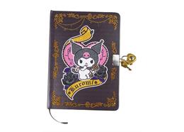 Schtroumpfette avec parapluie, Crystal Art Carnet de notes 18x26cm