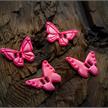Schuh Reflektor Schmetterling pink, 2 Paare | Bild 2