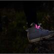 Schuh Reflektor Schmetterling pink, 2 Paare | Bild 5