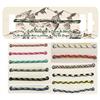 Seil Armband / Fusskette mit Eispickel 6 assortiert