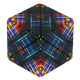Shashibo Cube Disco Plaid - by Artist Jumbie