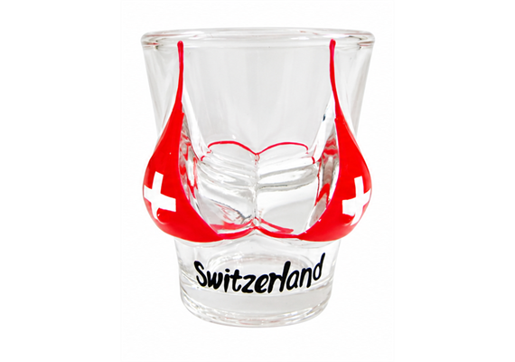 Shot Glas Lady Swiss