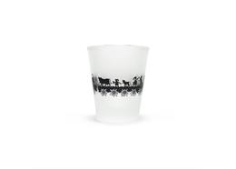 Shot Glas satiniert mit Scherenschnitt