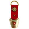 SLA Glocke goldfarbig Edelweiss