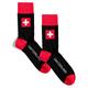 Socken Switzerland, Unisize Herren 42-46