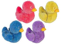 Sparkle Duck - Glitzerne Plüsch Enten, 46cm, 4er Set assortiert