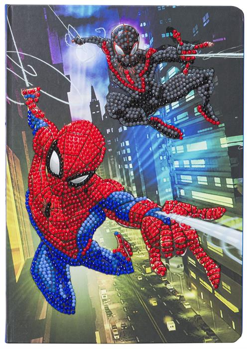 Spiderman, Crystal Art Carnet de notes, Crystal Art Gamme standard -  creanorm polypins