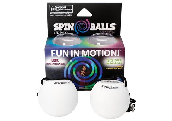 Spinballs Glow.0 LED Poi Balls