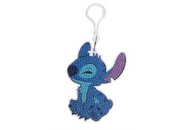Stitch, Crystal Art Bag Charm