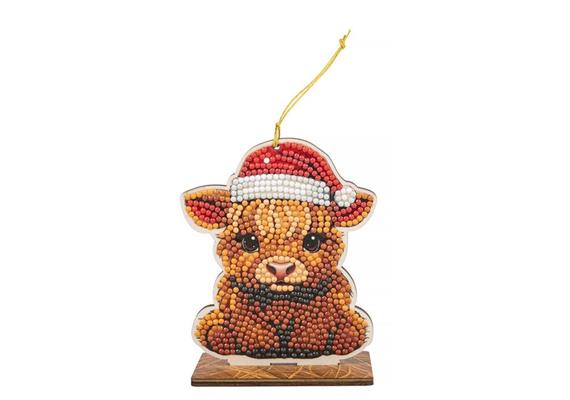 Stitch, figurine d'art en cristal env. 11x8cm