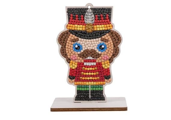 Stitch, figurine d'art en cristal env. 11x8cm