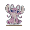 Stitch, figurine d'art en cristal env. 11x8cm