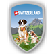 Stockwappen Bernhardiner - Switzerland