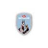 Stockwappen Gämse - Switzerland