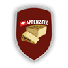 Stockwappen Käse - Appenzell
