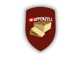 Stockwappen Käse - Appenzell