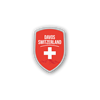 Stockwappen Schweizerkreuz - DAVOS