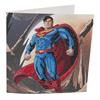 Superman, 18x18cm Crystal Art Card