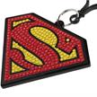 Superman, Crystal Art Bag Charm | Bild 3
