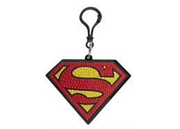 Superman, Crystal Art Bag Charm