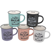 Switzerland Tasse Keramik, Set mit 5 Farben