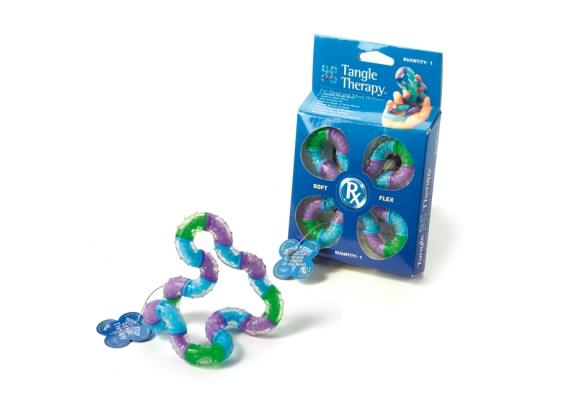 Tangles "Therapie", 24 Ex. in Displaybox: dreh- und knetbares Antistress- und Therapyspiel