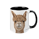 Tasse Alpaka schwarz, 330ml