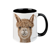 Tasse Alpaka schwarz, 330ml