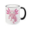 Tasse Axolotl, schwarz, 330ml