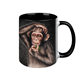 Tasse Black Edition - Affe, 330ml