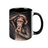 Tasse Black Edition - Affe, 330ml