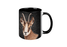 Tasse Black Edition - Gams, 330ml