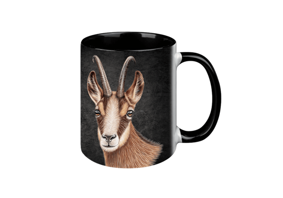 Tasse Black Edition - Gams, 330ml