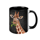 Tasse Black Edition - Giraffe, 330ml