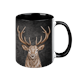 Tasse Black Edition - Hirsch, 330ml