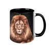 Tasse Black Edition - Löwe, 330ml