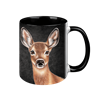 Tasse Black Edition - Reh, 330ml