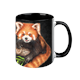 Tasse Black Edition - Roter Panda, 330ml