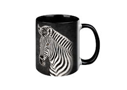 Tasse Black Edition - Zebra, 330ml
