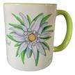 Tasse Edelweiss, hellgrün innen, 330ml - mit Switzerland beschriftet | Bild 3