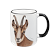 Tasse Gams, schwarz, 330ml