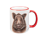 Tasse Keiler, rot, 330ml