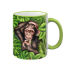 Tasse Wild Affe, hellgrün, 330ml