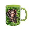 Tasse Wild Affe, hellgrün innen, 330ml